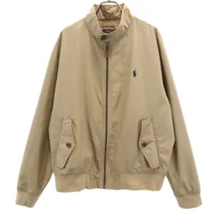 POLO RALPH LAUREN ポロラルフローレン スイングトップ M ブラウン ジャケット ポケッタブル メンズ 古着