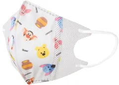 スケーター(Skater) 不織布 立体 マスク 子供用 三層構造 10枚 ディズニー くまのプーさん MSKS3-A 