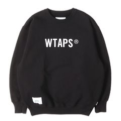 極美品】wtaps ロゴスウェットWTAPS ブラック サイズ2 M相当 - メルカリ