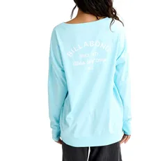 2026春夏 新品【BILLABONG/ビラボン】【水陸両用】MORFY LOGO BOAT NECK ラッシュガード ロンT PBE レディース BG013856