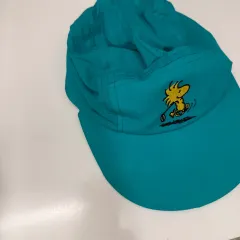 90's Snoopy ピーナッツ ナイロンキャンプキャップ