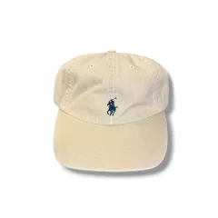 POLO RALPH LAUREN (ポロラルフローレン) Classic ロゴ ベージュ ベースボールキャップ