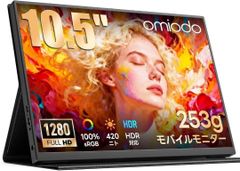 10.5インチ モバイル ディスプレイ 高照度 100%RGB FHD1280P - メルカリ