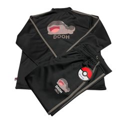新品 ポケモン ドオー ジャージ 上下セット ブラック LL - メルカリ