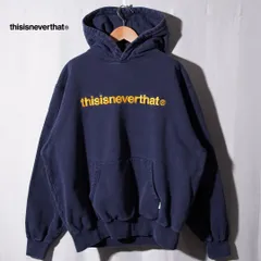 2026年最新】thisisneverthat カラー：ネイビー系 メンズ パーカーの