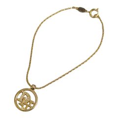 3145 極美品✨ Dior ブレスレット CD ロゴ ゴールド 希少 刻印 - メルカリ