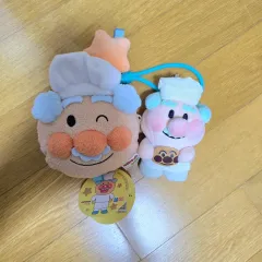 アンパンマン １月おじさん １月おじいさん ぬいぐるみ ポーチ 未使用 新品 ２個 まとめ 出品