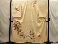 平和屋着物○江戸小紋 切嵌寄せ小紋柄 正絹 逸品 CABD7434ut - メルカリ