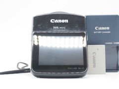 極美品付属品完備動作確認済 Canon iVIS mini ホワイトビデオカメラ