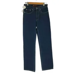 スカルジーンズ SKULL JEANS スカルロゴ刺繍 ストレートデニムパンツ メンズ US：28-29 のサムネイル