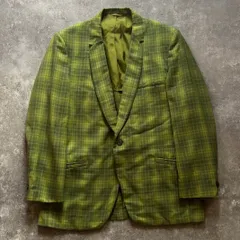 60年代 60s 70年代 70s RATNER vintage ヴィンテージ ウール テーラードジャケット 緑 グリーン