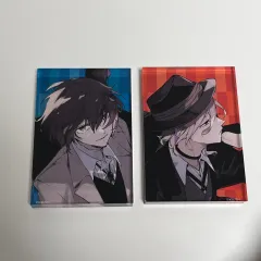 文豪ストレイドッグス 太宰 治 中原 中也 アクリル ブロック 出品