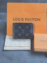 正規品/A級 ルイヴィトン ウォレット モノグラム エクリプス