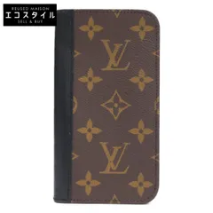 LOUIS VUITTON ルイヴィトン 【美品/日本限定】M82891 IPHONE 15 PRO･フォリオ モノグラムキャンバス スマホケース