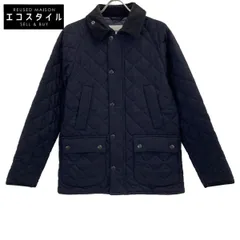 Barbour バブアー ×SHIPS 1802193 ﾀﾞｰｸﾈｲﾋﾞｰ ｳｰﾙ混 ﾓﾀﾞﾝﾌｨｯﾄﾋﾞﾃﾞｲﾙ ｷﾙﾃｨﾝｸﾞｼﾞｬｹｯﾄ 36