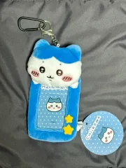 (新品) ちいかわ トレカホルダー トレカケース ハチワレ ぬいぐるみ キーホルダー