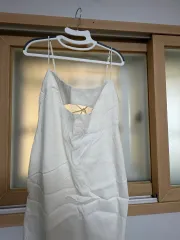 ザラ キャミソール ワンピース ミディ丈 large