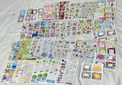 ヒヒクラブ シールズ まとめ ダイアリーデコ ステッカー 韓国国内作家 シールステッカー 模造紙