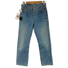 リーバイス Levis 00S USA製 スモールE ボタン裏653 501 ボタンフライ デニムパンツ メンズ US：28-29 