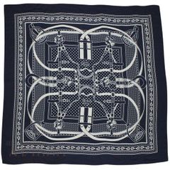 HERMES カシミアシルク スカーフ カンシル　カレジュアン　グランマネージュ HERMES カシミアシルク スカーフ カンシル カレジュアン グラン