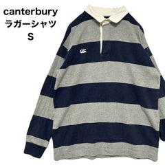 90s CANTERBURY ALL BLACKS ラガーシャツ 黒 白 刺繍 - メルカリ