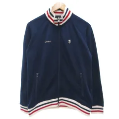 アドミラル Admiral トラックジャケット L 紺 ネイビー 長袖 スタンドカラー ストライプ柄 /SC ■ECF003