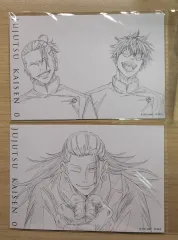 まとめ売り) 呪術廻戦 0 劇場版 展示会 アニメ 原画 はがき 未開封 五条 夏油（ゲトウ）