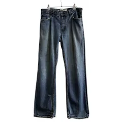 90s~ old GAP LOOSE FIT フレアパンツ flare pants ブーツカットデニム boots cut denim 青 ブルー SIZE 34×36 NO.T292