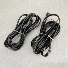 다이아톤 W-1140 W1140 아미드 하이브리드 스피커 케이블 스피커 케이블, 2개 세트, 다크 브라운, 약 3m 95cm x 2 [중고] 작동 보증/516367