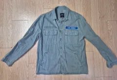 ザラ ミリタリー ヴィンテージ シャツジャケット