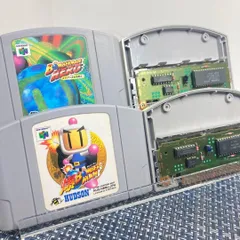 【フルメンテナンス】ニンテンドー64 ボンバーマンヒーロー ミリアン王女を救え！ 爆ボンバーマン 2本セット