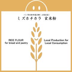 R7年 自然栽培 ミズホチカラ玄米粉5kg（1kg×5） - メルカリ