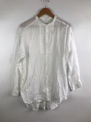 タグ付き niko and... ジョーゼバンドカラーチュニックシャツ レディース L ホワイト 3391202604020006