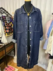 デニム ロングジャケット