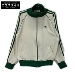 adidas アディダス 70s ﾃﾞｻﾝﾄ ﾎﾜｲﾄ ﾄﾗｯｸｼﾞｬｹｯﾄ M