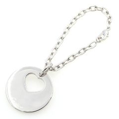 カルティエ CARTIER Cハート ストラップ 銀色シルバー系全長約7.5cm カルティエ CARTIER Cハート ストラップ 銀色シルバー系全長約7.5cm