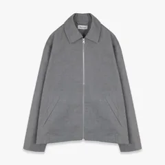 ROLD SKOV | ZIP UP OVER SHIRT (GREY) ドリズラージャケット スウィングトップ ジップアップシャツ 春夏 アウター メンズ グレー