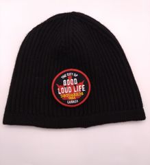DSQUARED2 ニット帽 ビーニー ブラック - メルカリ