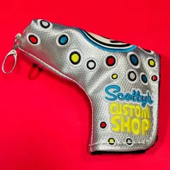 スコッティキャメロン　新作パターカバー　シルバー　フッククリップ付き　検索スコッチキャメロンパターカバー