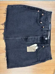 リーバイス ブラック デニム スカート