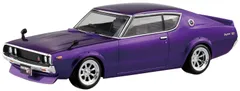 青島文化教材社(AOSHIMA) 1/32 ザ・スナップキットシリーズ ニッサン C110スカイラインGT-R カスタム (メタリックパープル) 色分け済みプラモデル No.18-SP3 のサムネイル