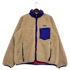 美品 パタゴニア ボアフリースジャケット ベージュ系 XXL 2163 - メルカリ