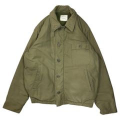 A-2デッキジャケット　ミリタリージャケット　L 42-44緑カーキ 1989 実物] 1967年 ALPHA社製 A-2 デッキジャケット ミリタリー - メルカリ