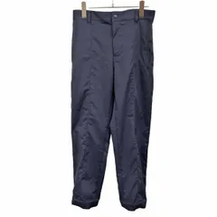 【中古】[印象AB] SPALDING スポルディング パンツ メンズ M ネイビー 紺 ポリエステル×ポリウレタン ジップフライ センターシーム メッシュポケット スポーツ テーパード ロゴプリントのサムネイル