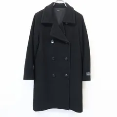 古着 URBAN RESEARCH ROSSO アーバンリサーチ ロッソ S レディース 女性 コート 長袖 日本製 ウール×ナイロン(裏地：キュプラ100%) ブラック 黒