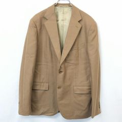 カシミヤ100% ヒッキーフリーマン テーラードジャケット キャメル 