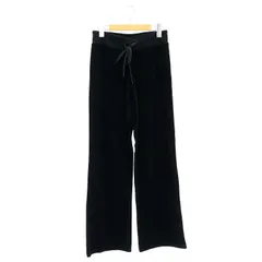 バレンシアガ BALENCIAGA low-waist velvet track pants パンツ フレアパンツ ベルベット イージー XXS 黒 ブラック 767855 ■OS ■SH ユニセックスのサムネイル