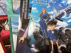 名探偵コナン　くら寿司　クリアファイル　4種コンプリートセット