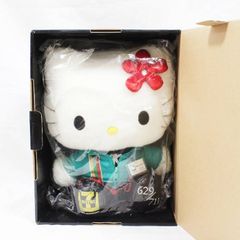 ハローキティ ぬいぐるみ セブンイレブン初代制服とのコラボ約30cm 未