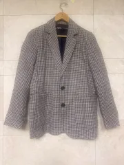 レディース 秋冬用 ザラ チェック柄 ジャケット